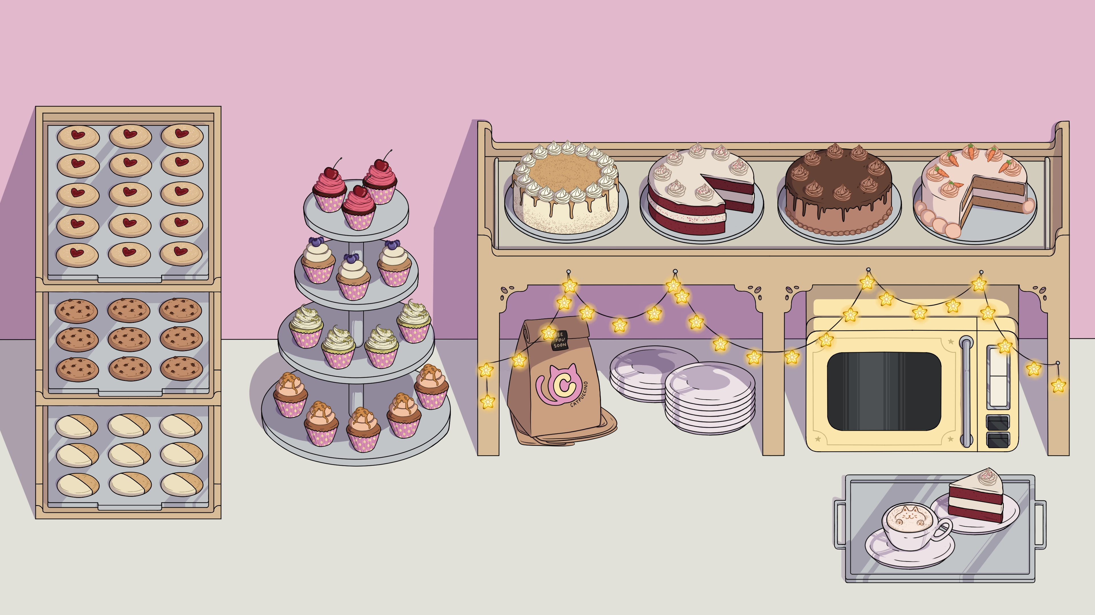 Gameplay de Catpuccino 2