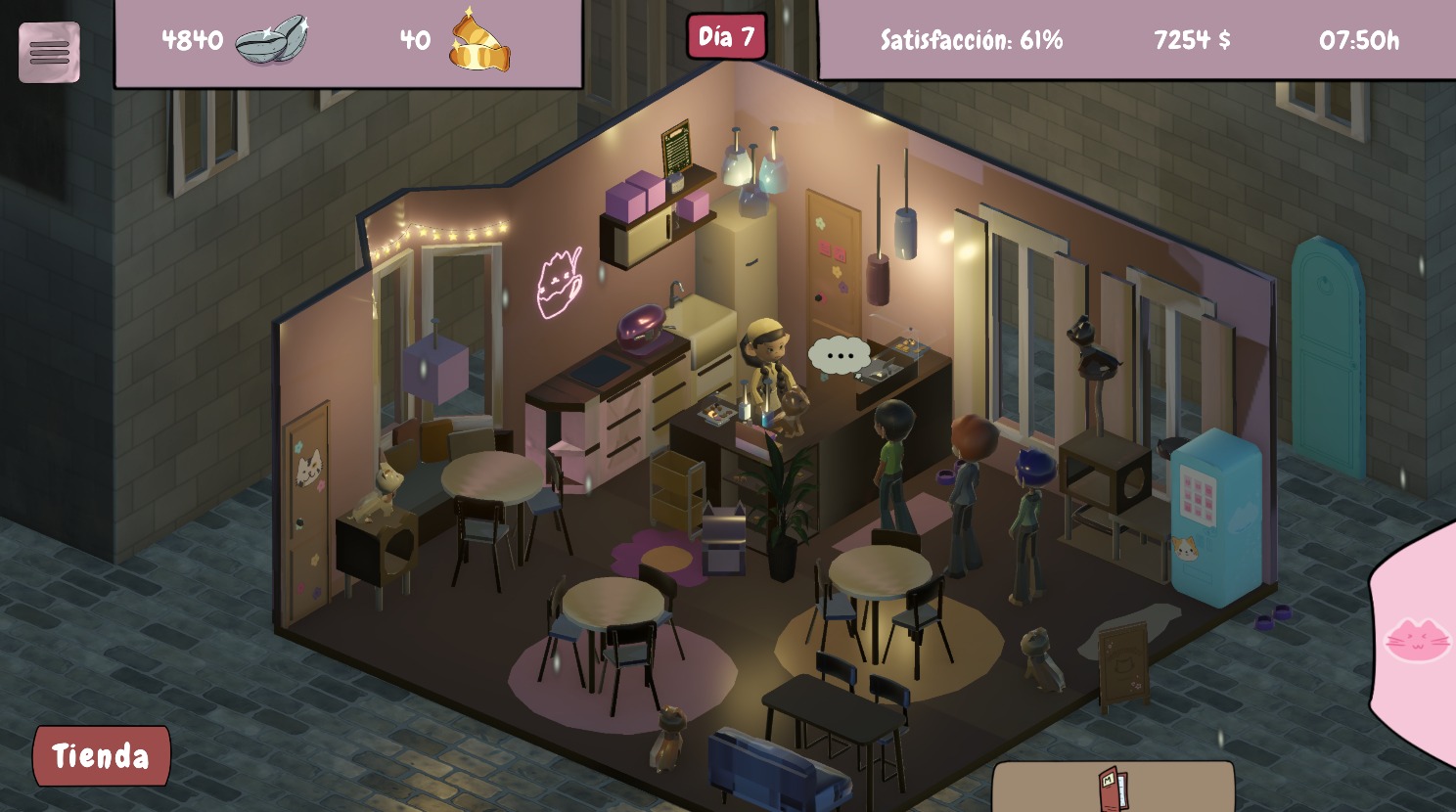 Gameplay de Catpuccino 4 (Nueva)